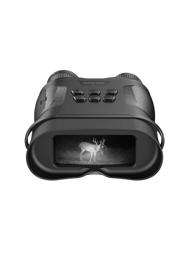 Apexel Digital Infrared Night Vision Binoculars for Complete Darkness [New Improved Version]