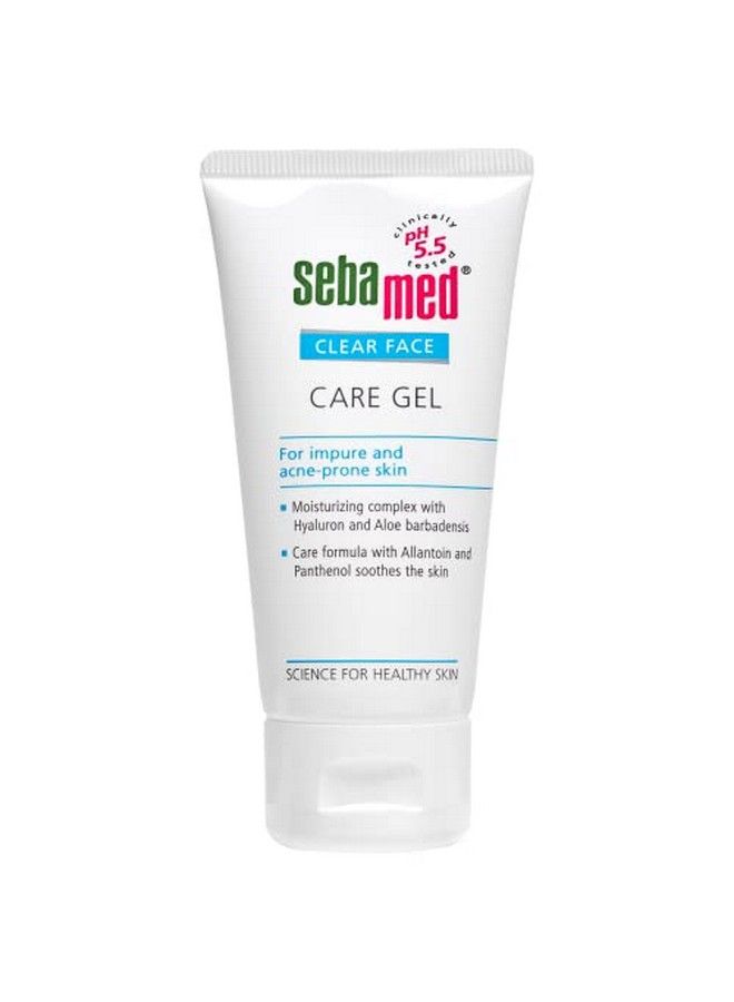 Clear Face Care Gel 50Ml;Ph 5.5;Acne Prone Skin;Hyaluron & Aloe Vera;Water Based Moisturiser