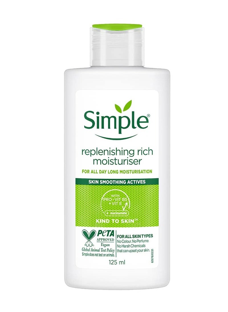 Simple Kind To Skin Replenishing Rich Moisturizer 125ml