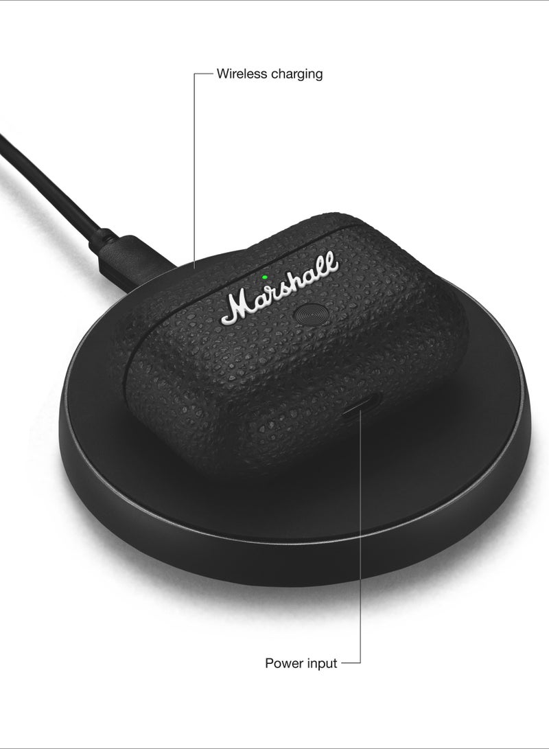 Motif II ANC - True Wireless Active Noise Cancelling Bluetooth Headphones, Earbuds, 30 Hours Playtime – Black