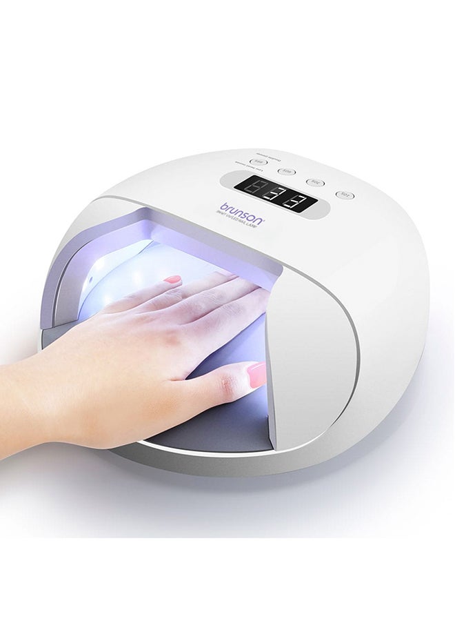 Smart Uv Led Nail Lamp 48W Uv Light For Gel Nails With Double Power Design, 4 Timer Setting, LCD Display,Painless Curing,Over-Temperature Protection