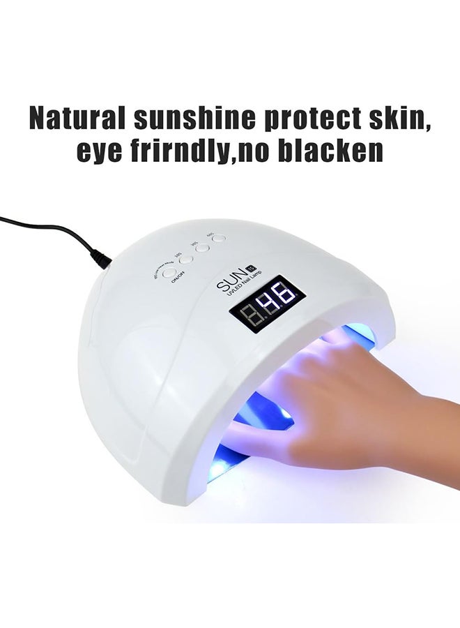 Pro Sun 1S 48W Nail Lamp Light Led Gel Lamp Fast Cure Fingernail Toenail Gel Dryer Auto Sensor Manicure Machine Lcd Display