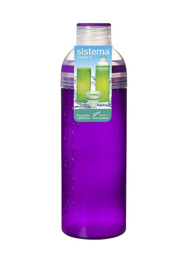 Hydrate Trio Water Bottle Purple