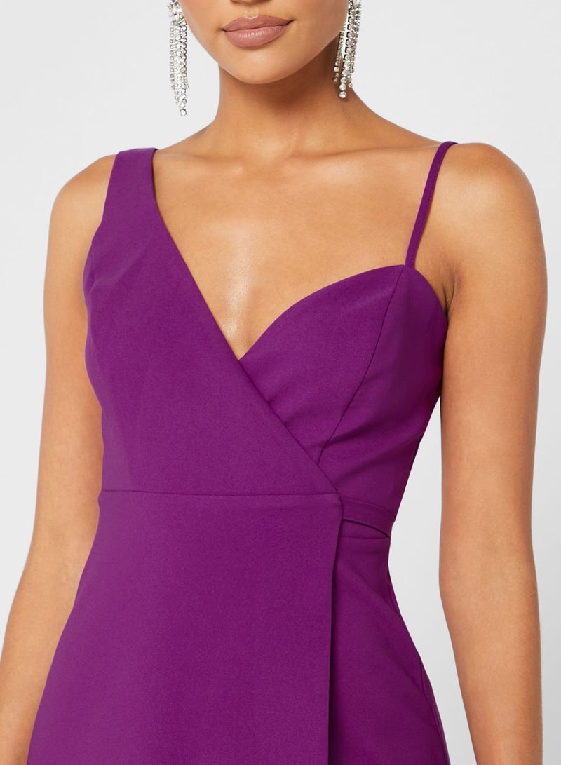 Tie Waist Wrap Dress
