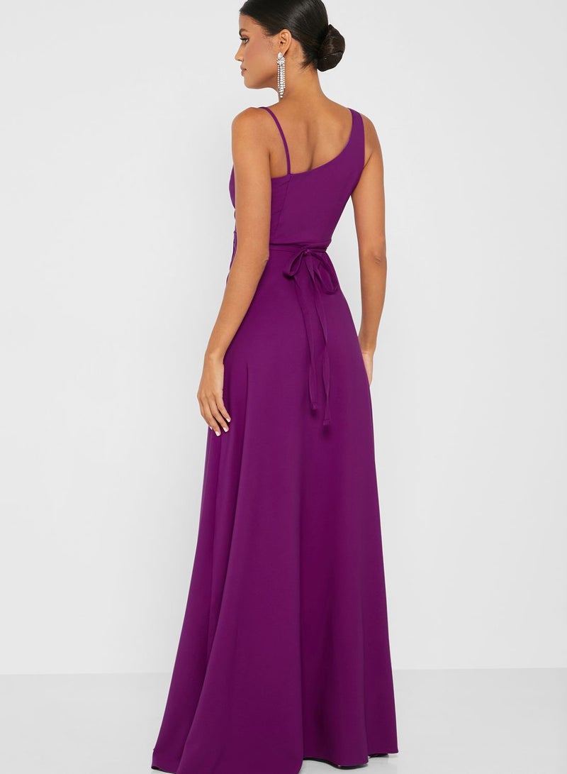 Tie Waist Wrap Dress