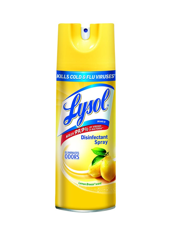 Disinfectant Lemon Spray Yellow 354grams