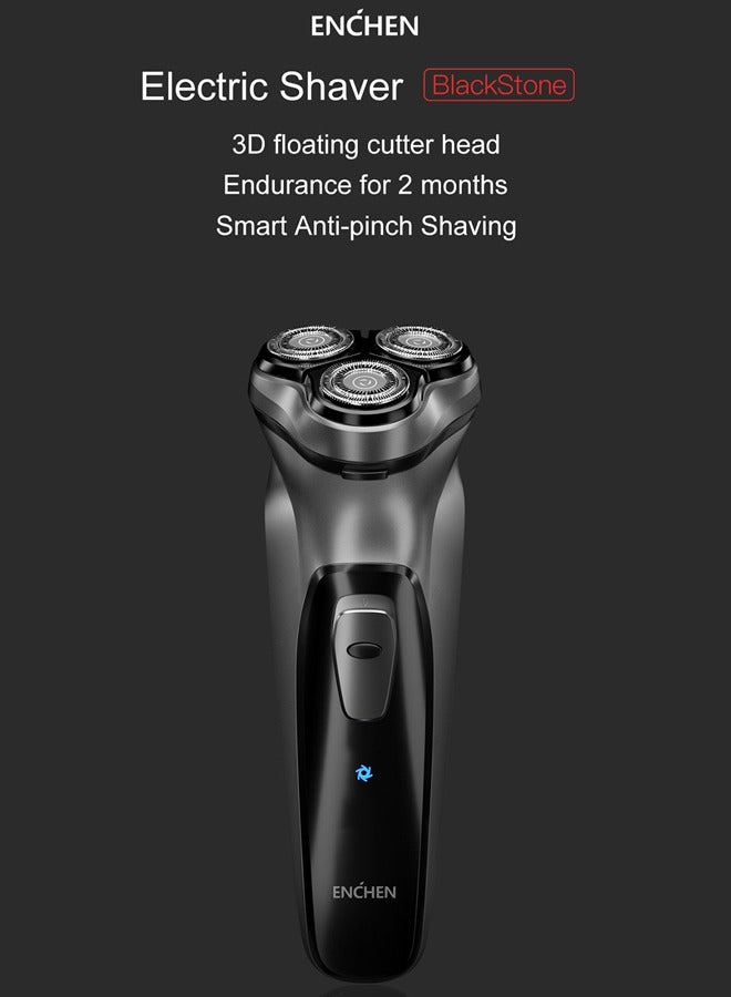 Electric Shaver Blackstone Washable USB Rechargeable Shaving Machine Chinese Version