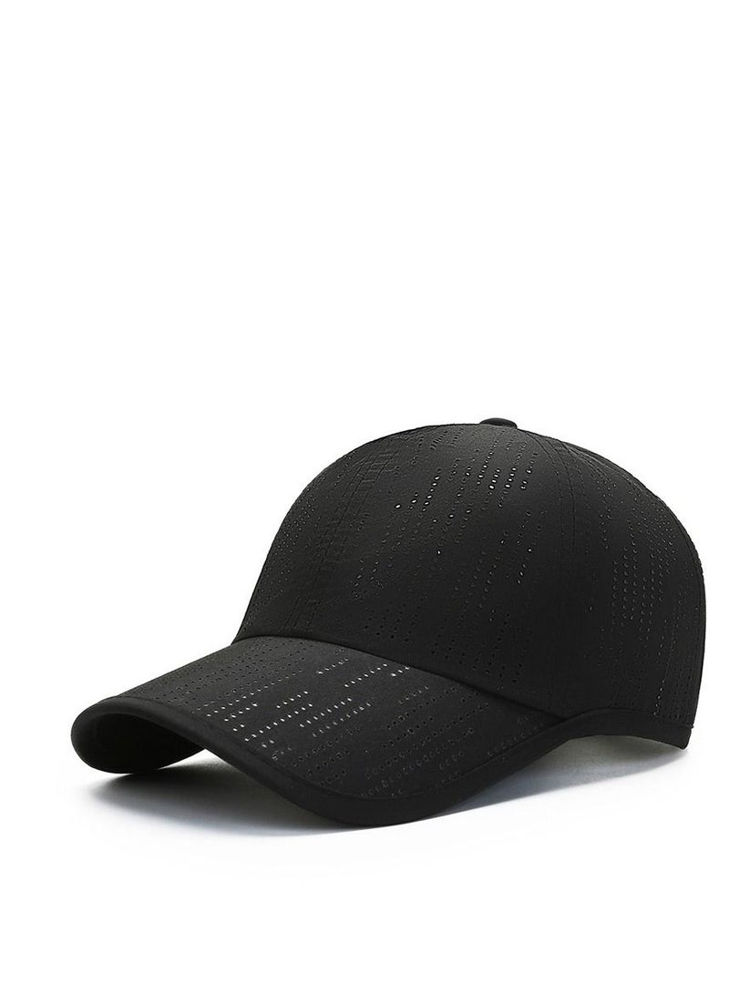 Fashion Simple Leisure Cap Black