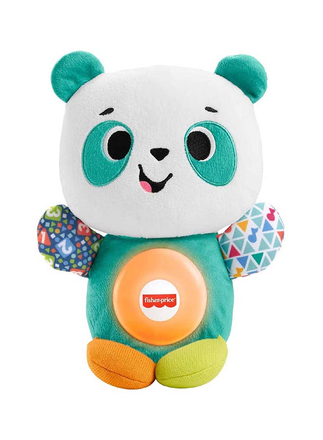 Linkimals Play Together Panda - UK English Edition, Musical Learning Plush Toy for Baby and Toddler Ages 9 Months and Older