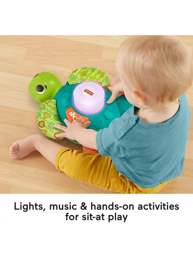 Fisher-Price Linkimals Sit-to-Crawl Sea Turtle – Interactive Learning Toy for Babies