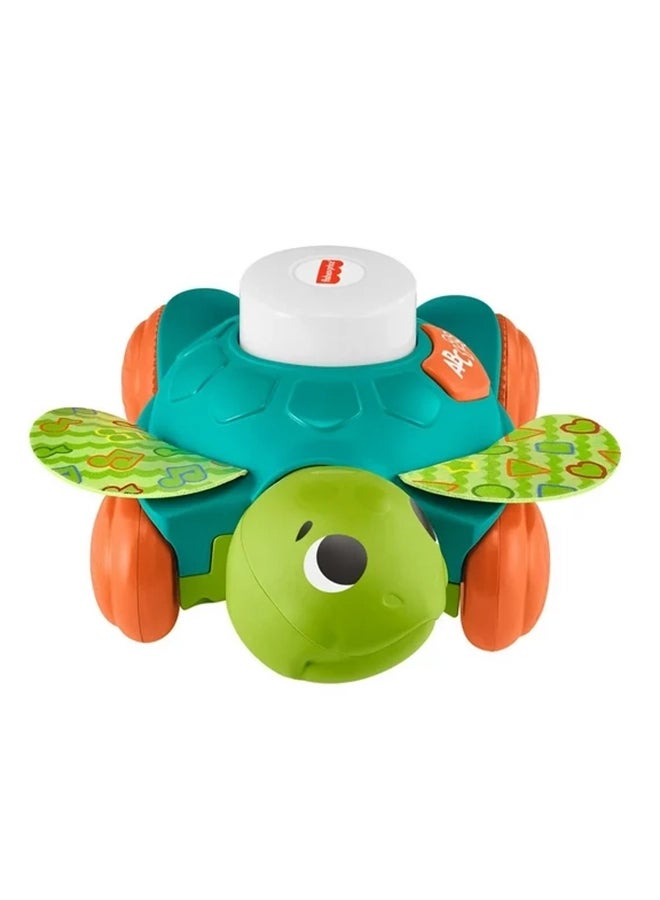 Fisher-Price Linkimals Sit-to-Crawl Sea Turtle – Interactive Learning Toy for Babies