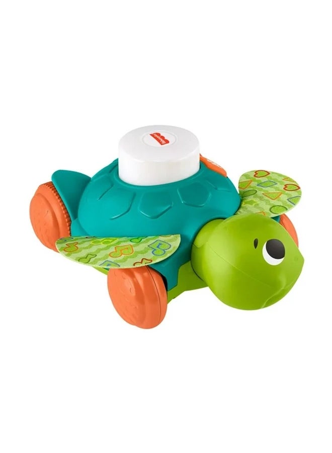 Fisher-Price Linkimals Sit-to-Crawl Sea Turtle – Interactive Learning Toy for Babies