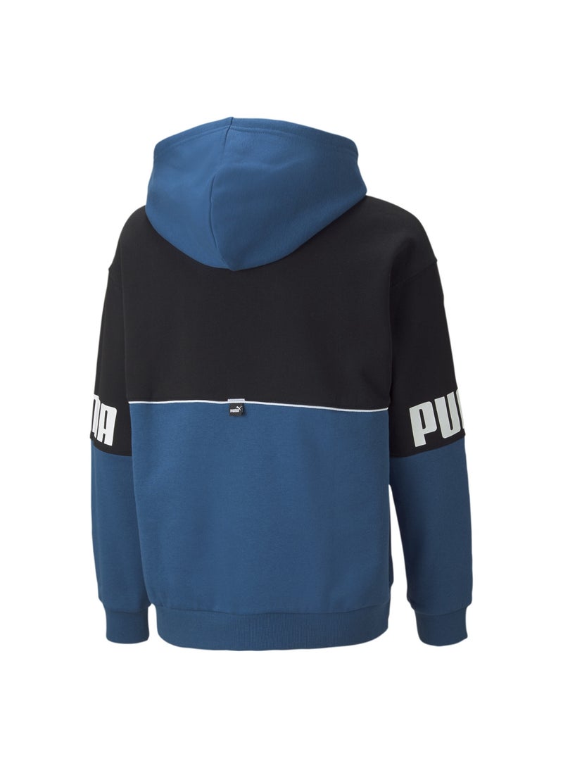 Power Kids Boys Colour Block Longsleeve Hoodie