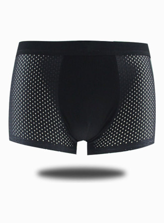 Comfortable Mid-Rise Boxers Black