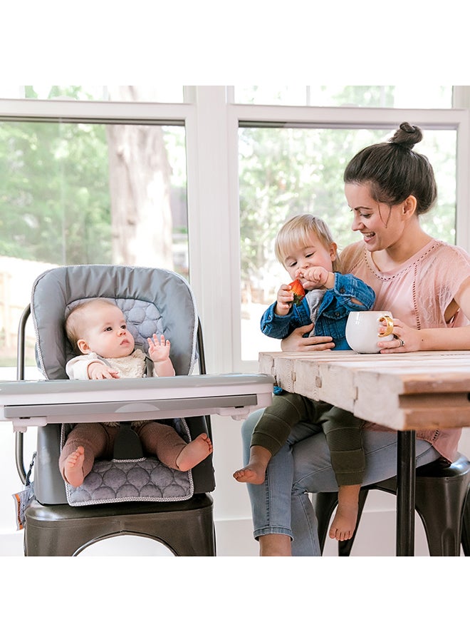 SmartServe 4-in-1 High Chair - Connolly - Grey