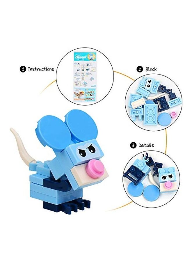 B08TWVZBMV 12-In-1 Building Animals Set 6+ Years