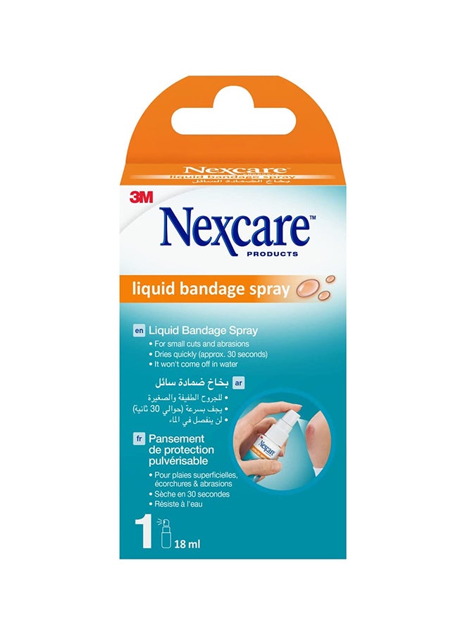 3M Nexcare Liquid Bandage Spray 18Ml (Lbs118-03)