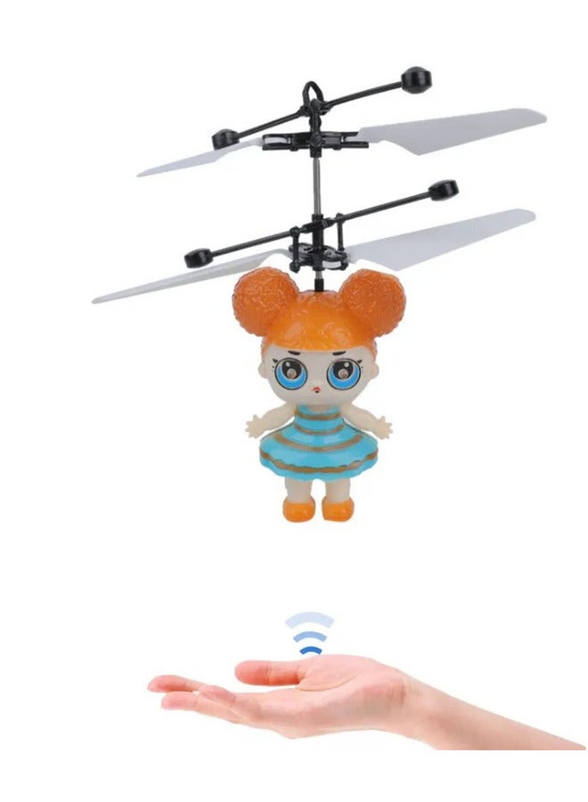 2pcs Flying Fairy Doll Hand Control Flying Doll Toy for Girl