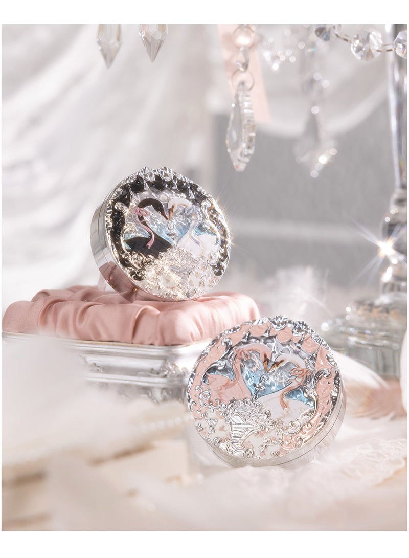 Swan Ballet Embossed Blush Flocked Mist Embossed Cheek Inflated Color Matte Classic Makeup - 5g (04 Pleuche)