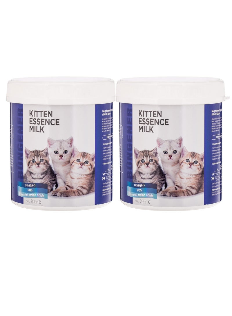 Kitten Essesnce Milk For New Born Old Weakened Cats 2X200g