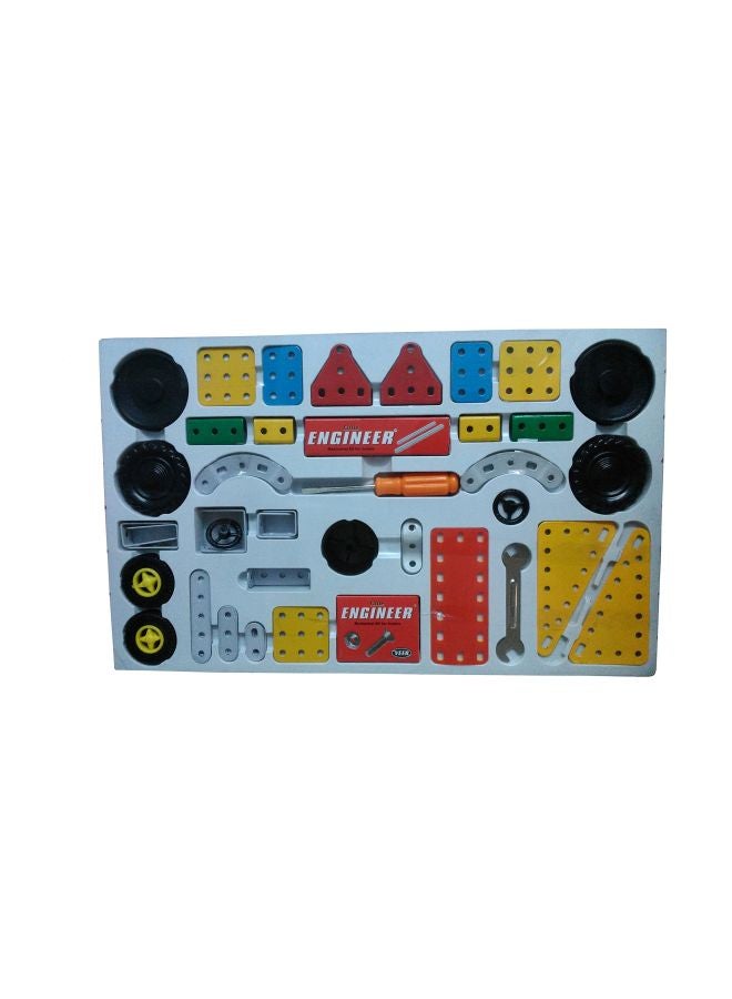 B06XSF86DD 105-Piece Mechanical Construction Toy Kit 105 6+ Years