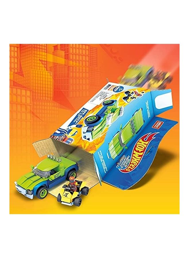 GYG21 138-Piece Hot Wheels Off-Duty Building Set 138 6+ Years
