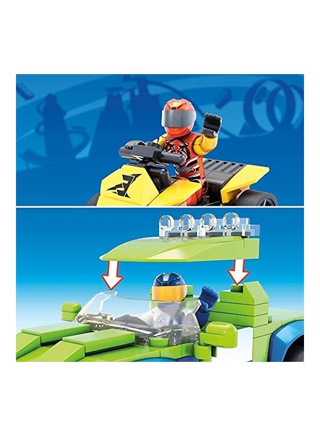 GYG21 138-Piece Hot Wheels Off-Duty Building Set 138 6+ Years