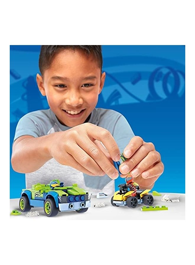 GYG21 138-Piece Hot Wheels Off-Duty Building Set 138 6+ Years