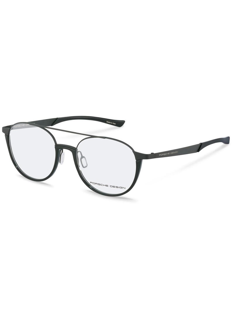 Unisex Oval Eyeglass Frame - P8389 A 52 - Lens Size: 52 Mm