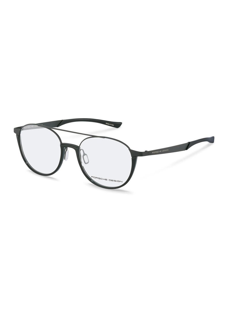 Unisex Oval Eyeglass Frame - P8389 A 52 - Lens Size: 52 Mm