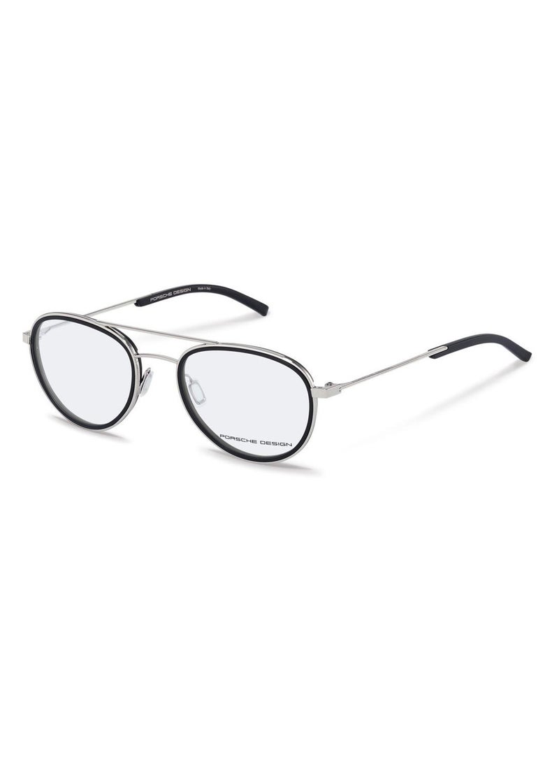 Unisex Oval Eyeglass Frame - P8366 C 53 - Lens Size: 53 Mm