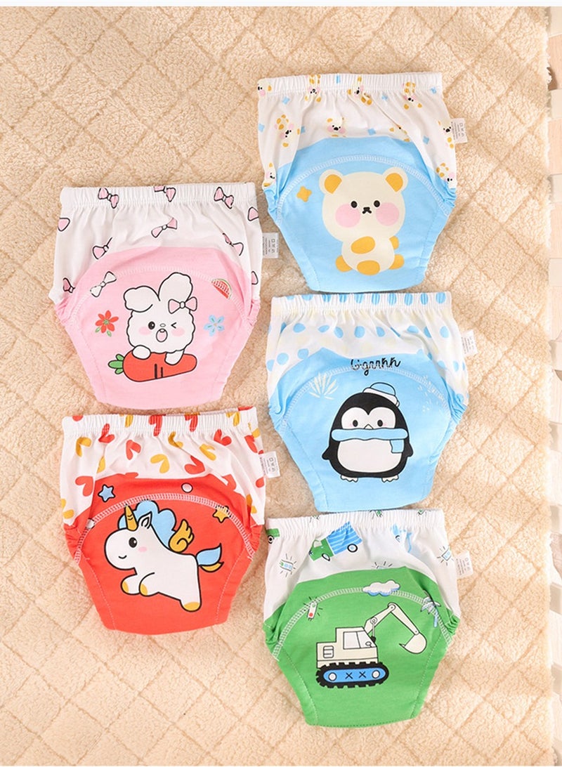 5PCS  Baby Reusable Cloth Diaper