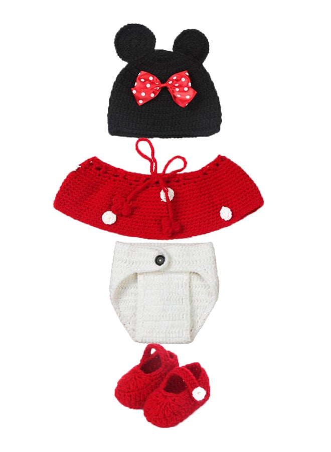 Newborn Baby Mickey Mouse Photography Props Outfits Multicolour
