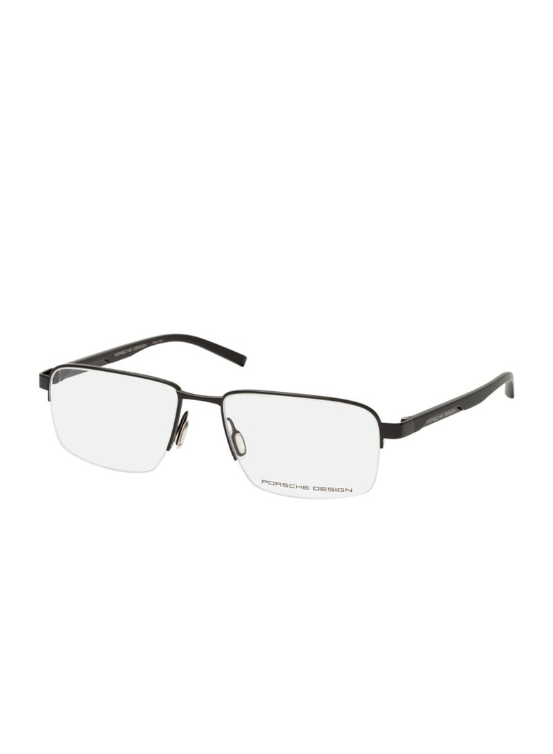 Men's Pilot Eyeglass Frame - P8747 A 56 - Lens Size: 56 Mm