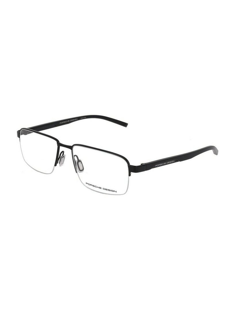 Men's Pilot Eyeglass Frame - P8747 A 56 - Lens Size: 56 Mm