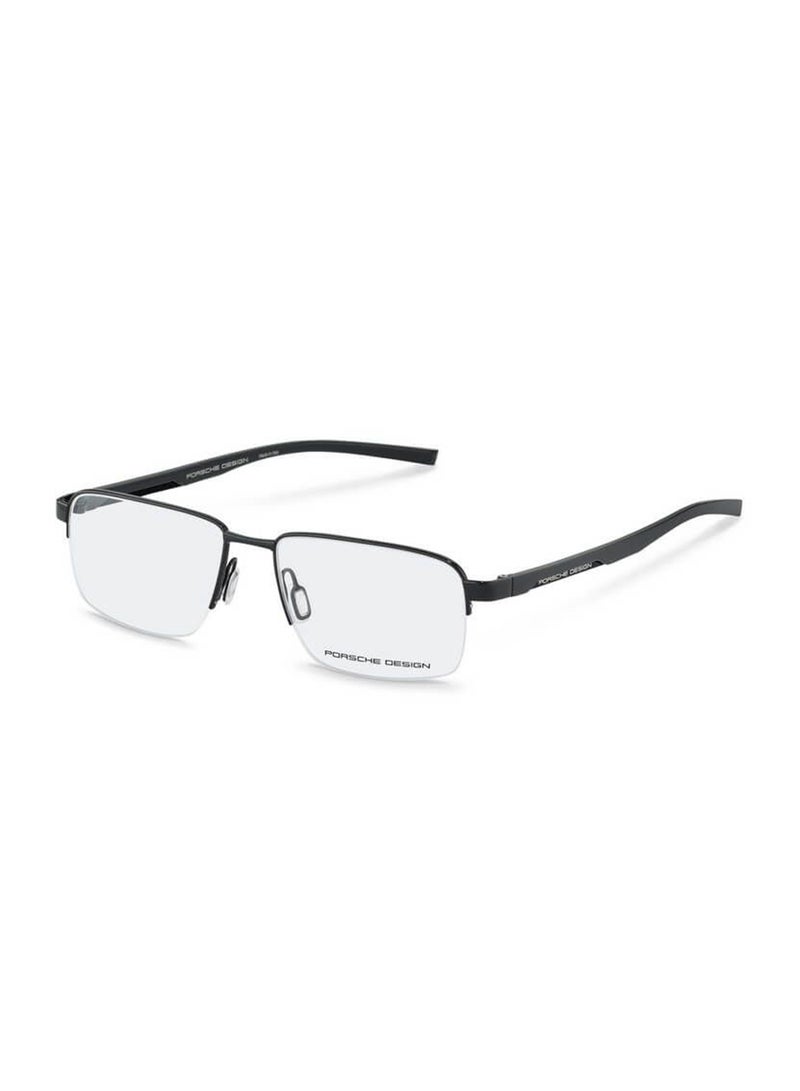 Men's Pilot Eyeglass Frame - P8747 A 56 - Lens Size: 56 Mm