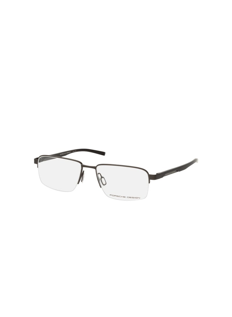 Men's Pilot Eyeglass Frame - P8747 B 56 - Lens Size: 56 Mm