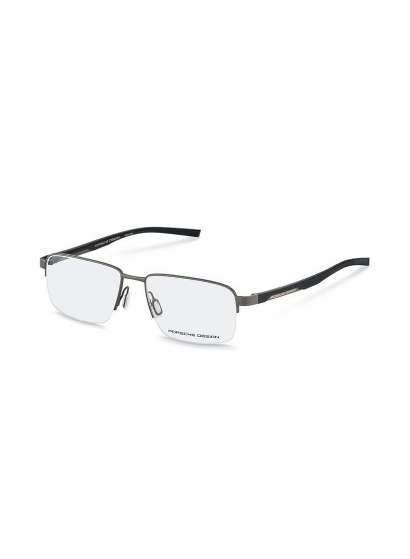 Men's Pilot Eyeglass Frame - P8747 B 56 - Lens Size: 56 Mm