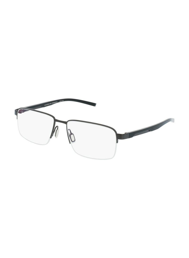 Men's Pilot Eyeglass Frame - P8747 B 56 - Lens Size: 56 Mm