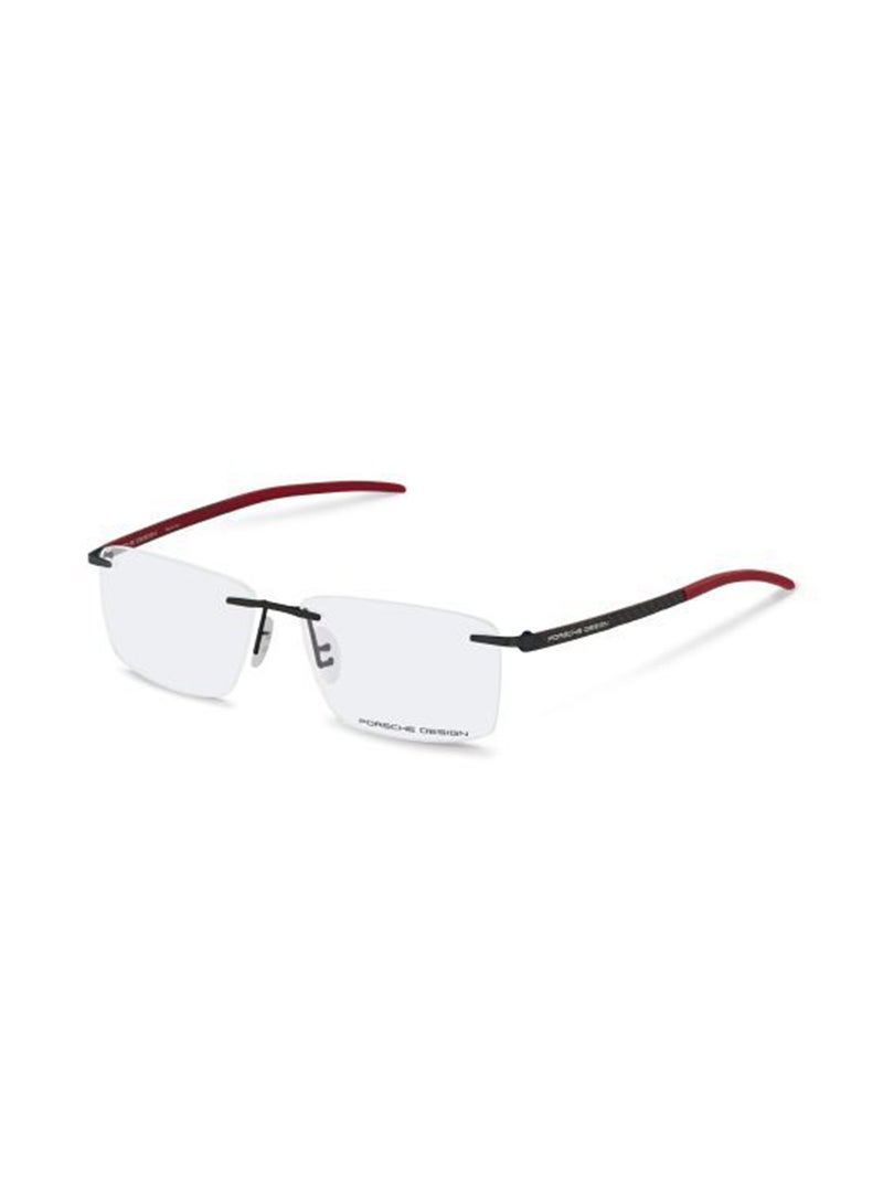 Men's Pilot Eyeglass Frame - P8341 A 56 - Lens Size: 56 Mm