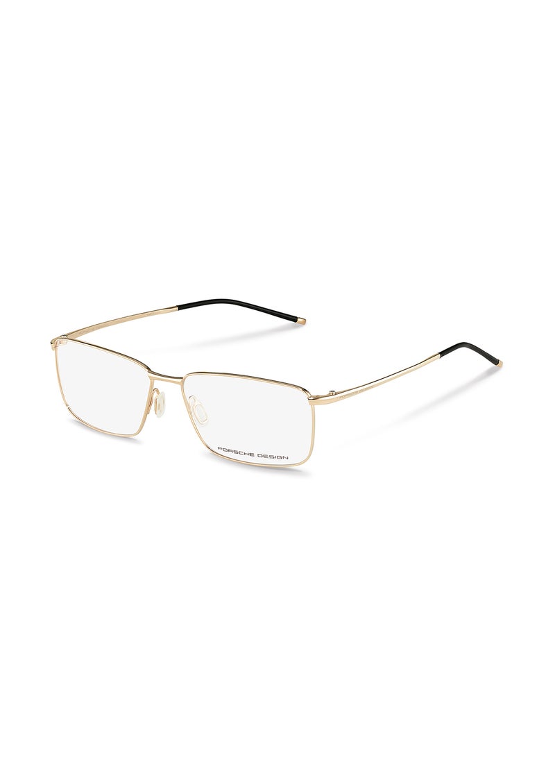 Men's Pilot Eyeglass Frame - P8364 B 55 - Lens Size: 55 Mm