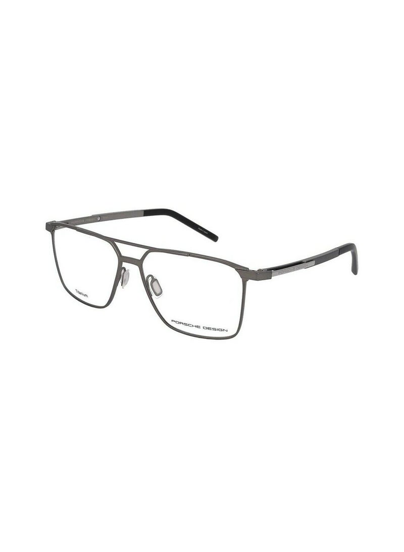 Men's Pilot Eyeglass Frame - P8392 A 56 - Lens Size: 56 Mm