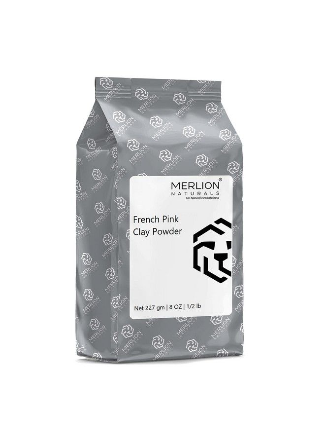 French Pink Clay Powder By Merlion Naturals; 227Gm / 8Oz