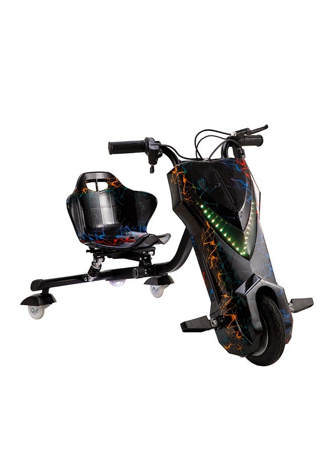 36V Drifting, 3 Wheel Electric Scooter - 3 Driving Modes- Bluetooth- Speaker- Lights - Shock Absorber Safety Gears Speed