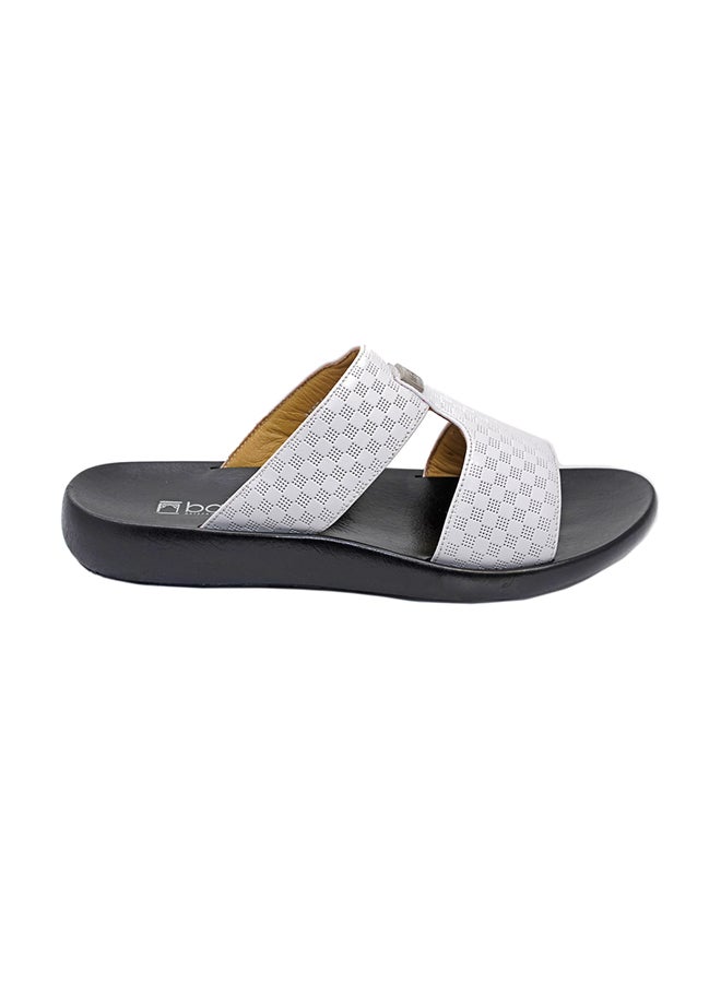 Traditional Arabic Sandals White