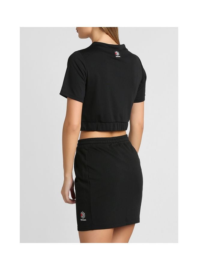 Classics ES Cropped Top Black