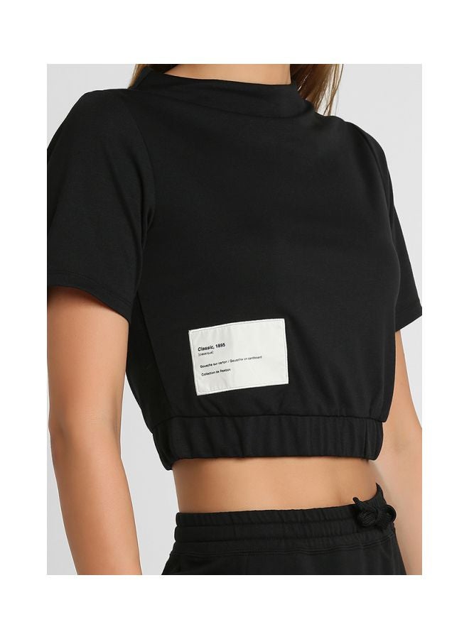 Classics ES Cropped Top Black