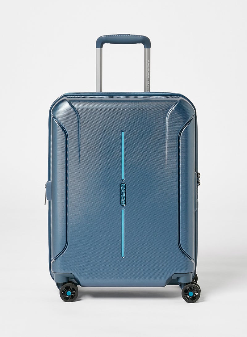 Technum Next Spinner Small Cabin Luggage Metallic Blue