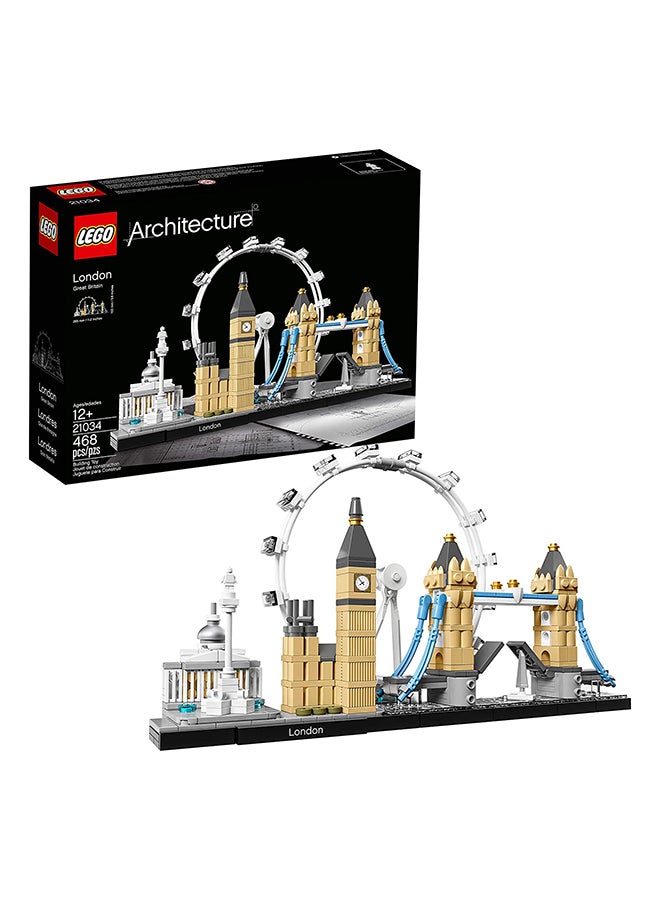 21034 468-Piece Architecture London Building Toy Set 21034 12+ Years
