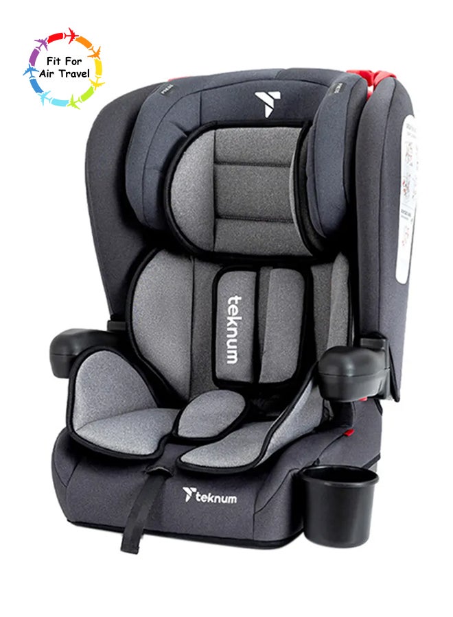 Pack And Go Foldable Car Seat Grey